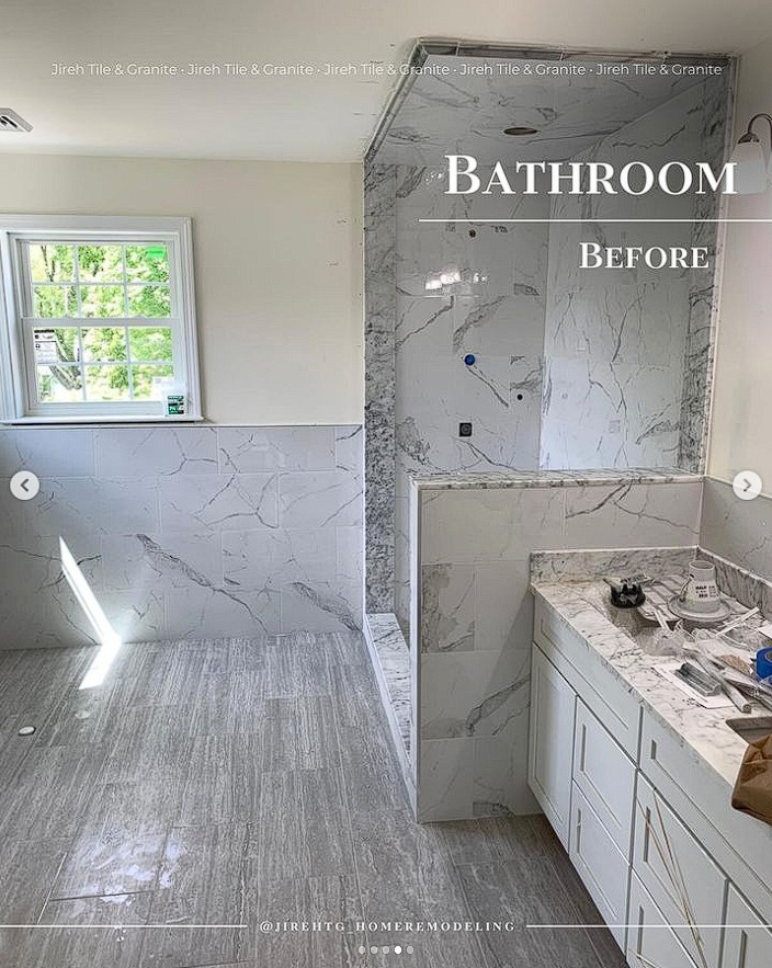 Bathroom Redesign before